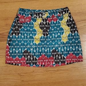 Slazenger Activewear Teal Multi Colored Golf Skort